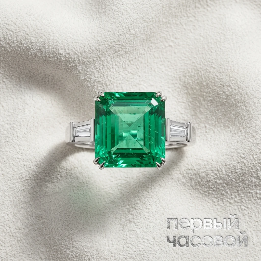 Купить украшение Studio jewelry Кольцо С Изумрудом 5,36 Ct. : в наличии в Москве!