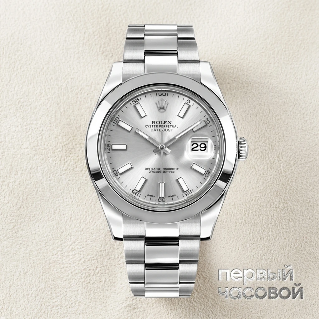 Купить элитные часы Rolex Datejust II Silver Dial 116300 116300: в наличии в Москве!