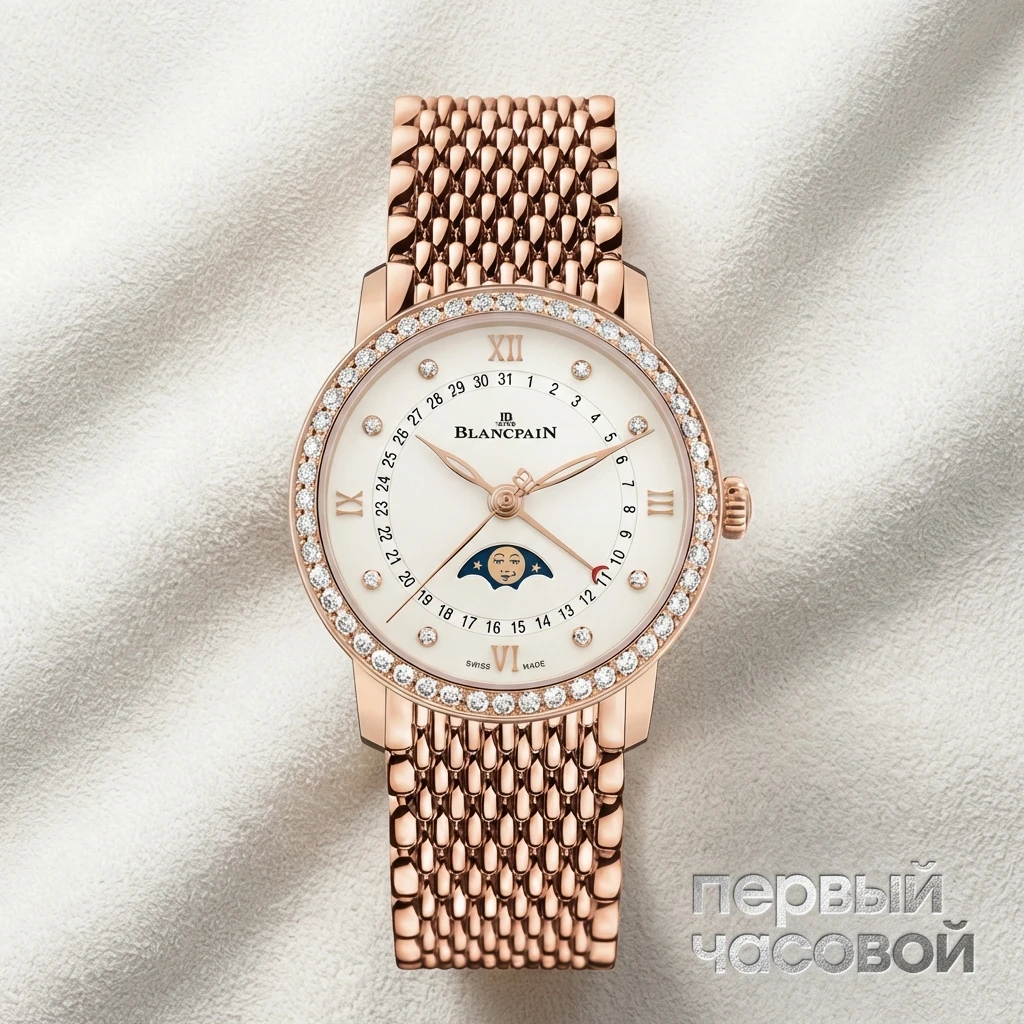 Blancpain Villeret Quantieme Phases De Lune 6126 2987 MMB