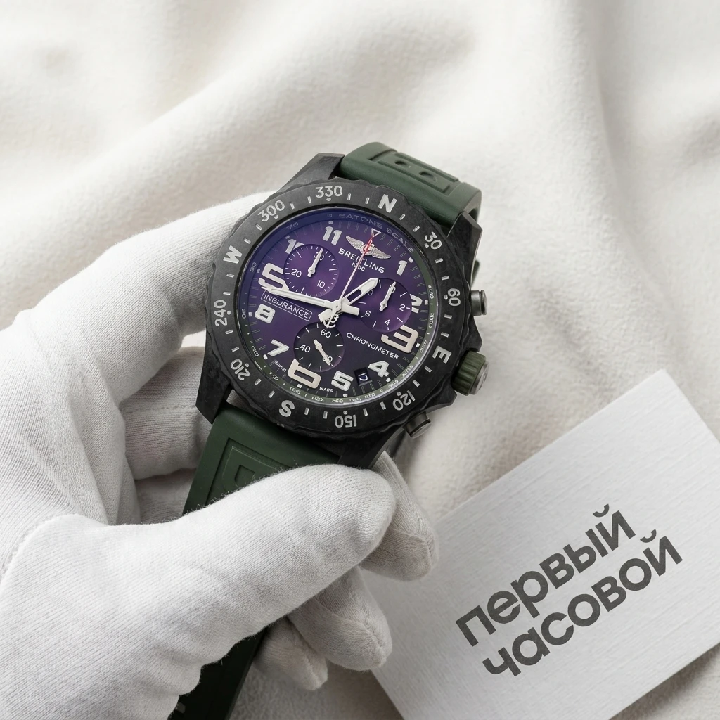 Купить элитные часы Breitling Endurance Pro Breitlight Green X82310D31B1S1: в наличии в Москве!