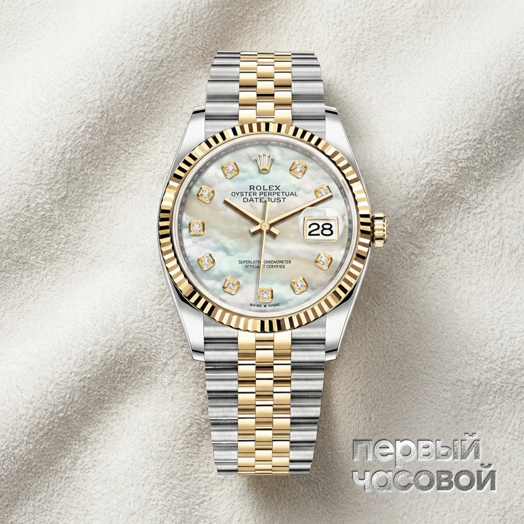 Купить элитные часы Rolex Datejust 36mm MOP Dial Steel Yellow Gold 126233-0035: в наличии в Москве!