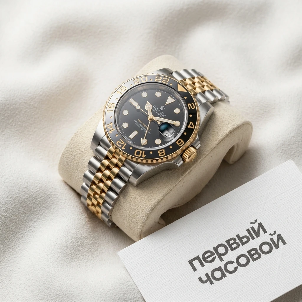 Купить элитные часы Rolex Gmt-Master Ii Steel &amp; Yellow Gold Full Stickers 126713GRNR: в наличии в Москве!