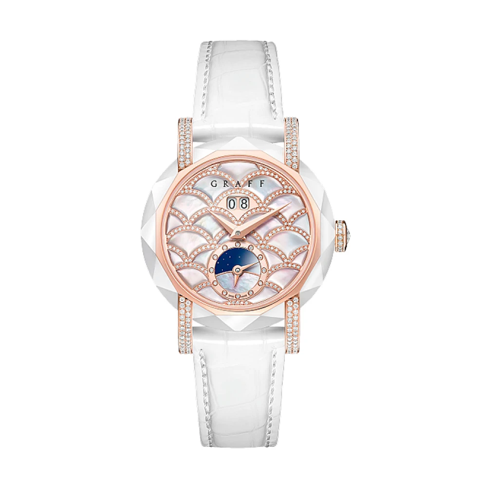 Купить элитные часы Graff Star Collection Icon Automatic 38mm GSA38WCPGW: в наличии в Москве!