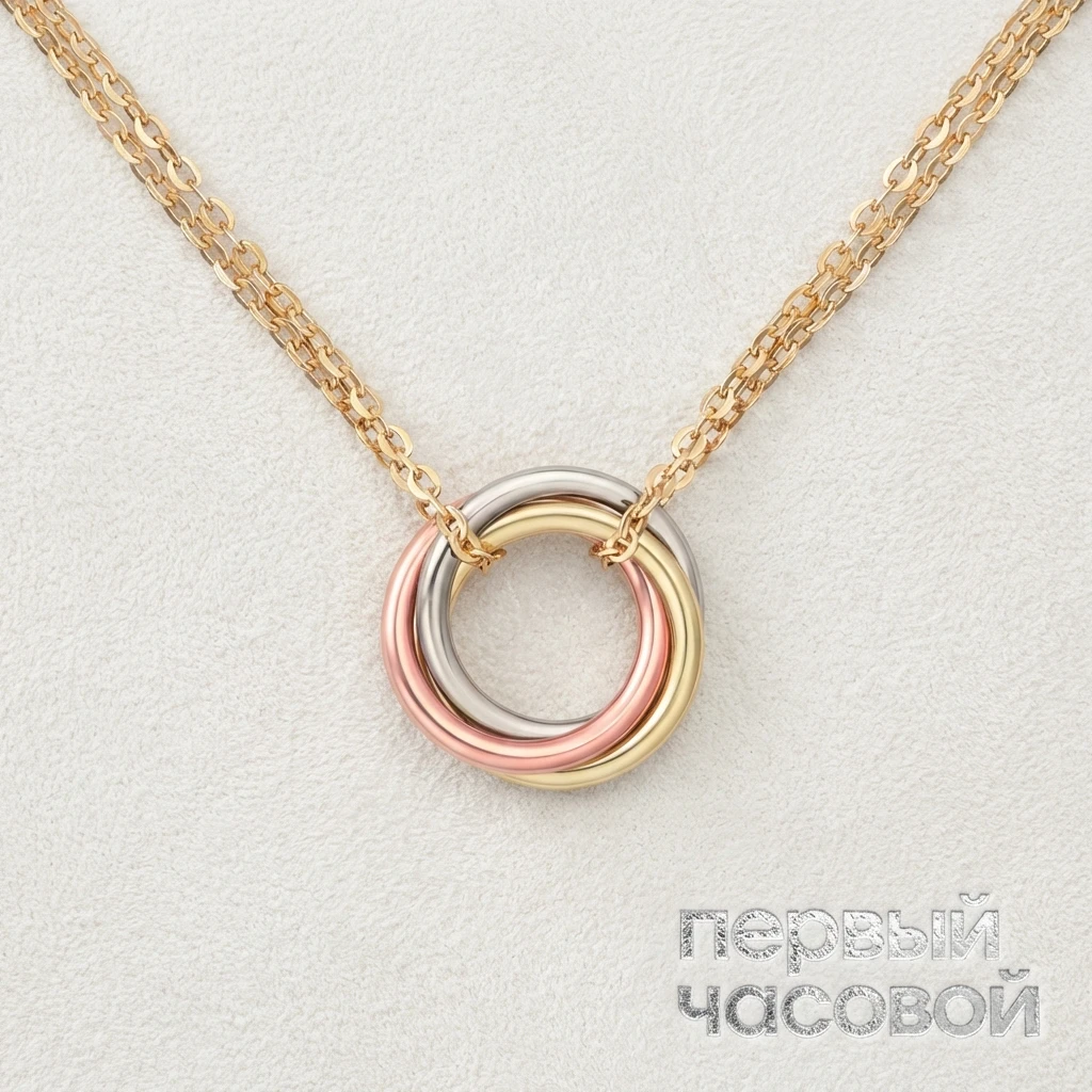 Купить украшение Cartier Trinity Necklace, Small Model B7224816: в наличии в Москве!