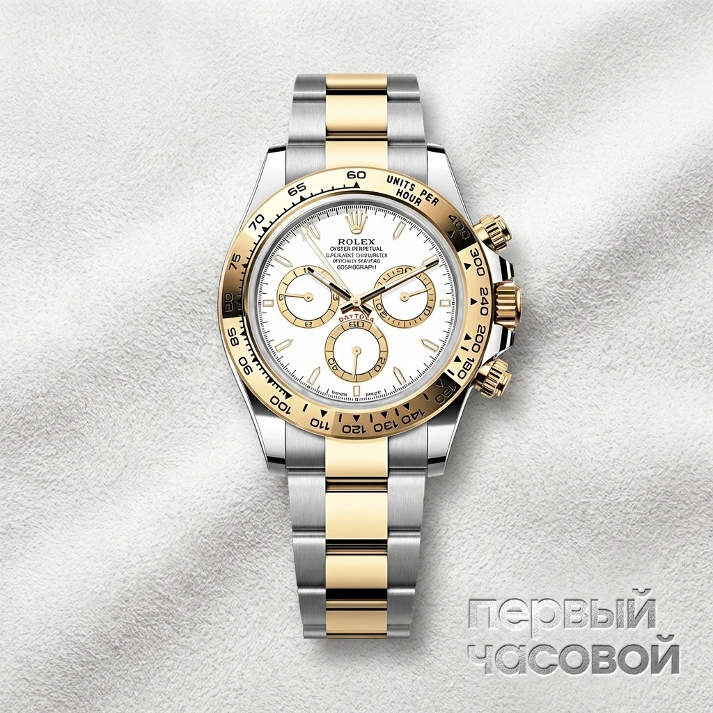 Rolex Cosmograph Daytona Steel & Yellow Gold White Dial 126503