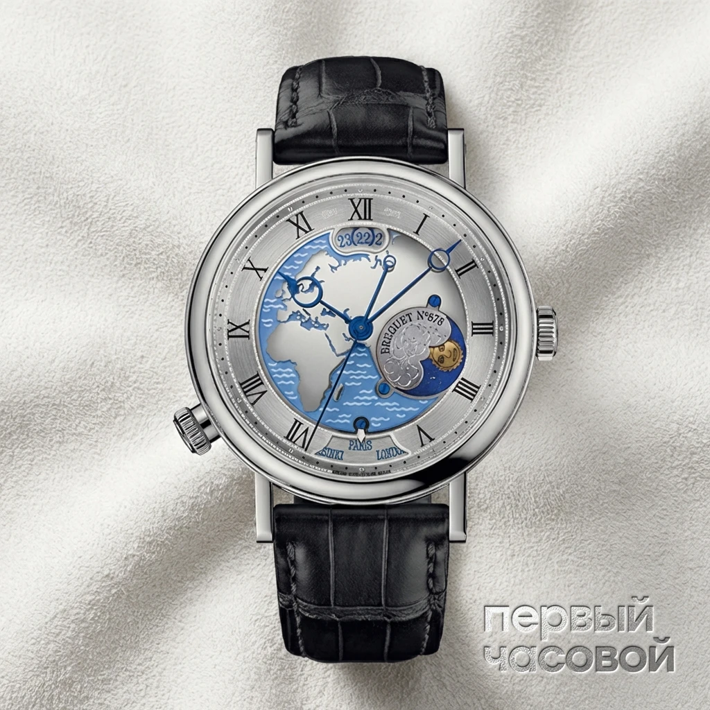 Купить элитные часы Breguet Classique Hora Mundi Platinum Asia 5717PT/AS/9ZU: в наличии в Москве!