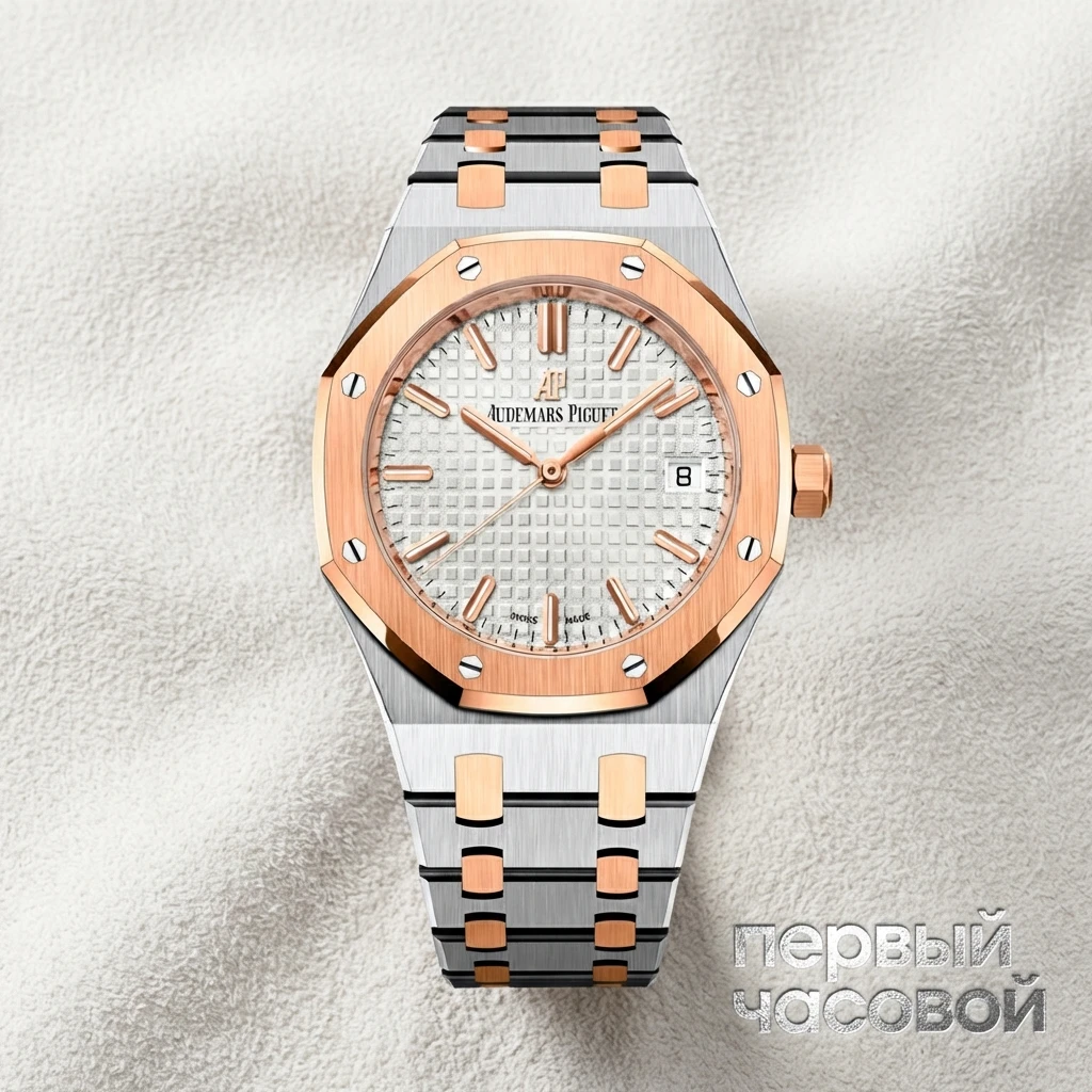 Купить элитные часы Audemars Piguet Royal Oak Steel Rose Gold 34mm Automatic 77350SR.OO.1261SR.01: в наличии в Москве!