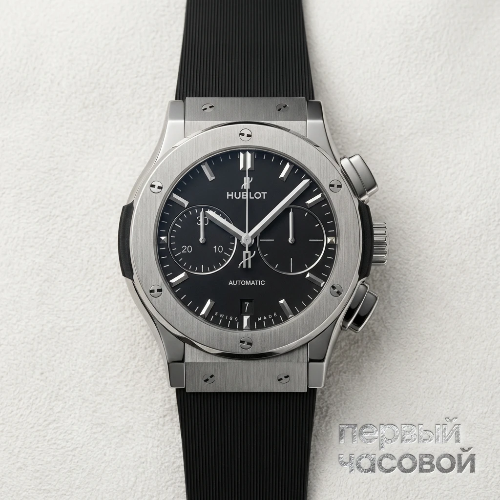 Купить элитные часы Hublot Classic Fusion Chronograph Titanium 521.NX.1171.RX: в наличии в Москве!