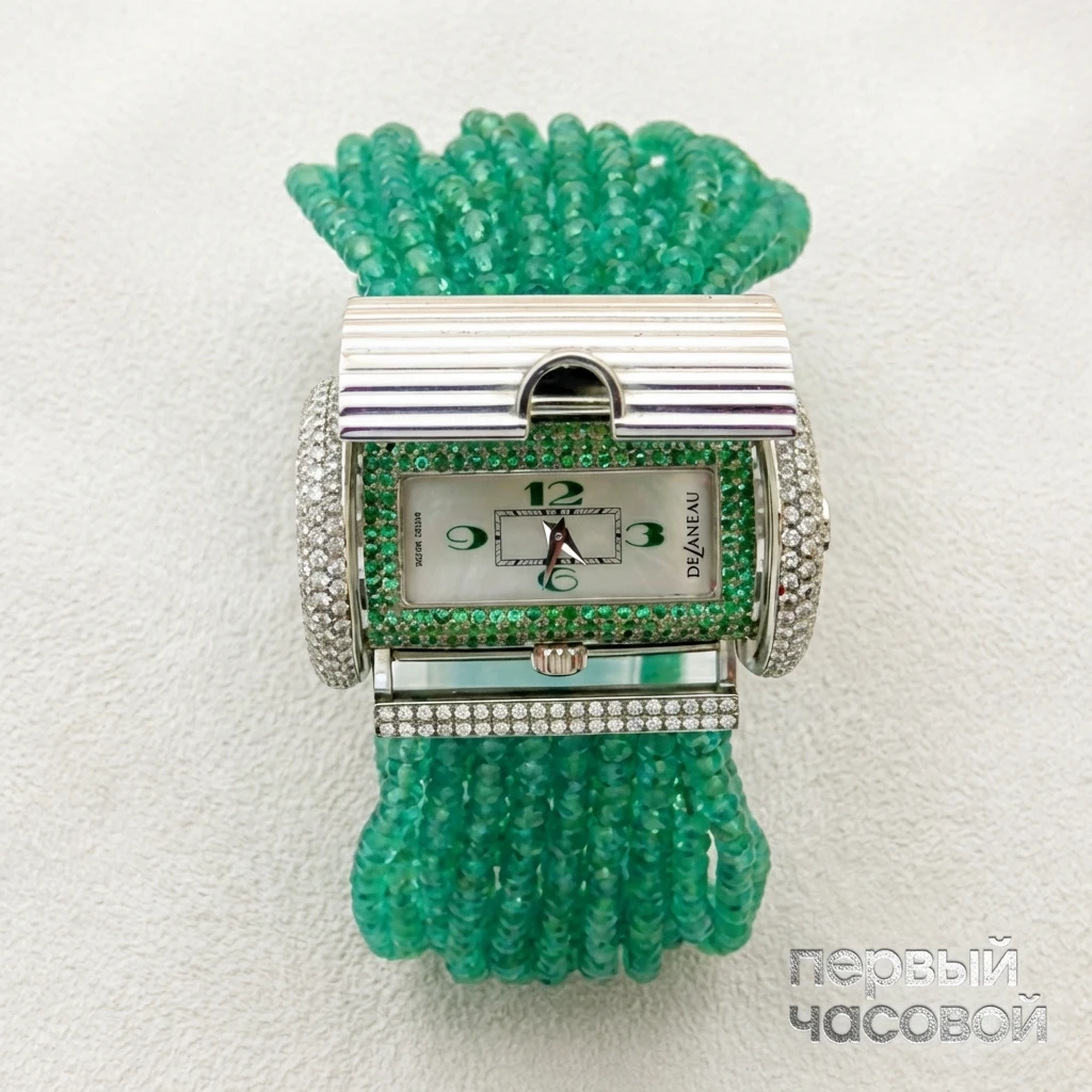 Купить элитные часы DeLaneau Marlene Piece Unique LMAWG: в наличии в Москве!