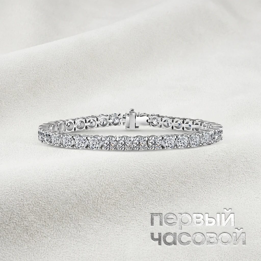 Купить украшение Studio jewelry Браслет 14,06 ct. H/VS1 (3 Excellent) : в наличии в Москве!
