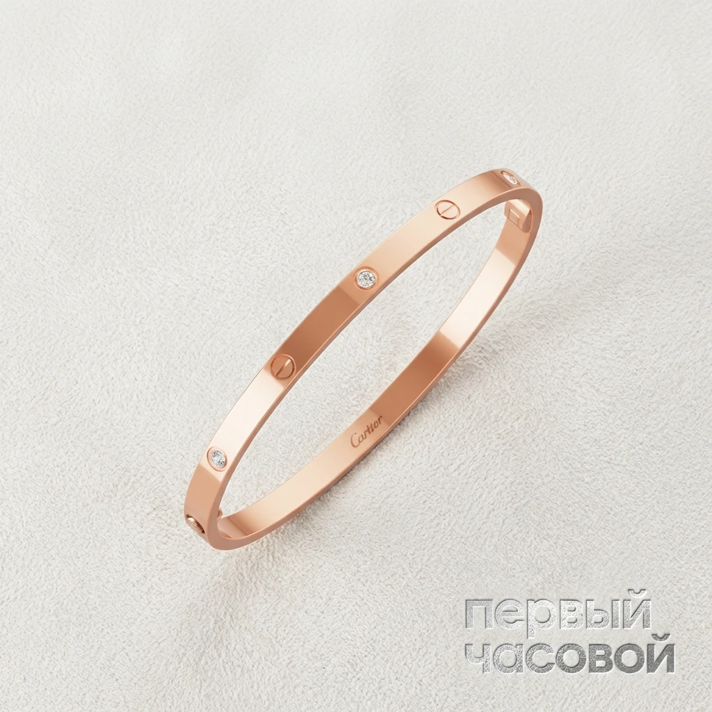 Купить украшение Cartier Love Bracelet, Small Model, 6 Diamonds Rg B6047617: в наличии в Москве!