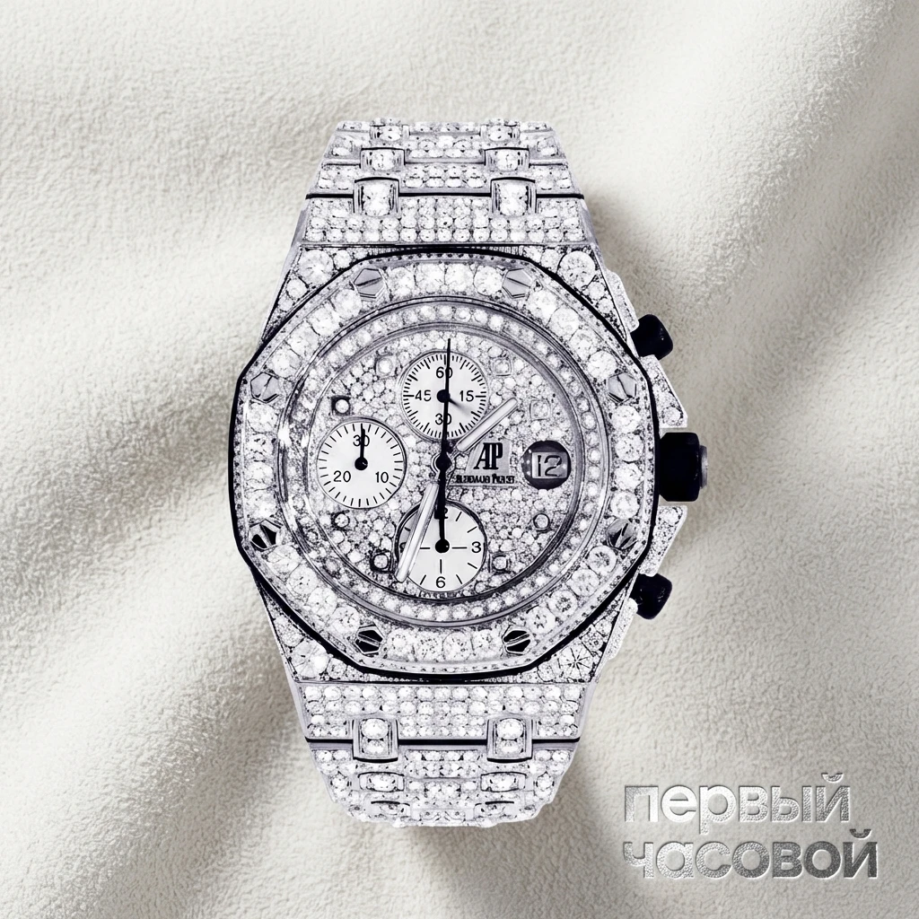Audemars Piguet Diamond Royal Oak Offshore Stainless Steel 42 Mm