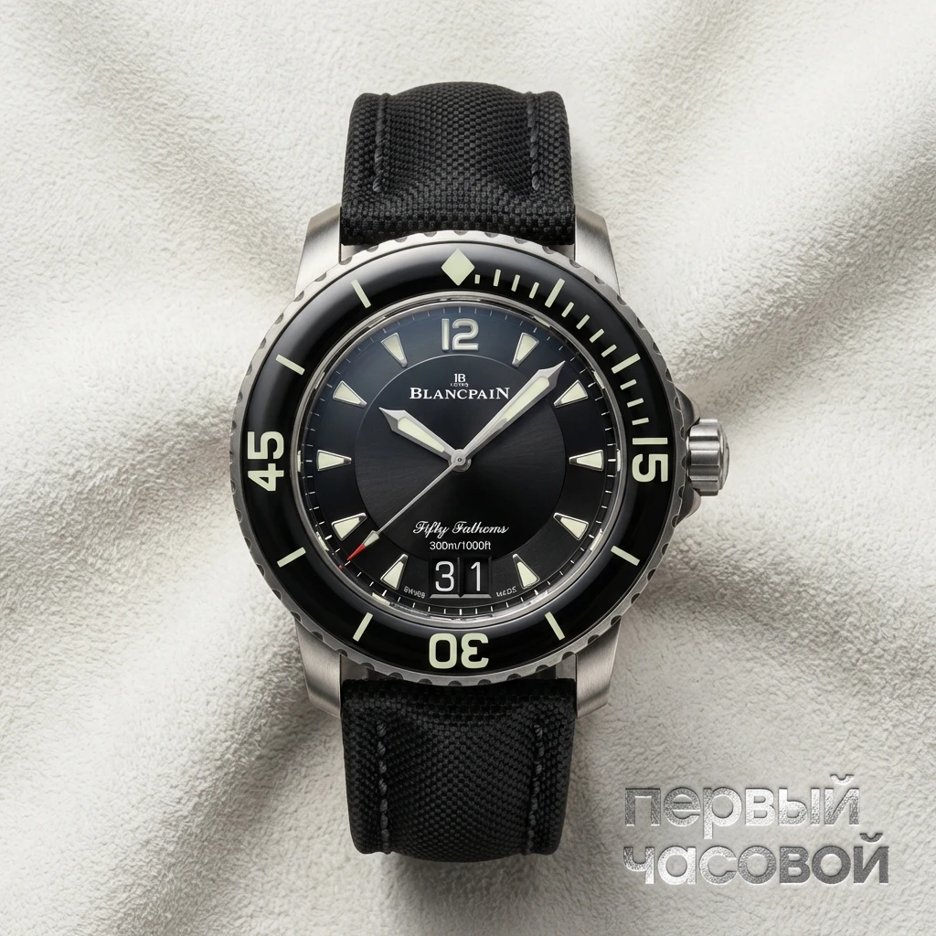 Купить элитные часы Blancpain Fifty Fathoms 5050 12B30 B52A: в наличии в Москве!