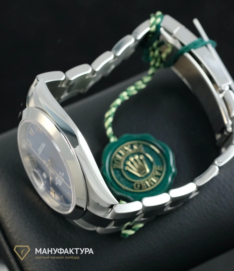 Купить элитные часы Rolex Oyster Perpetual Datejust II 41mm Blue Azzurro 126300: в наличии в Москве!
