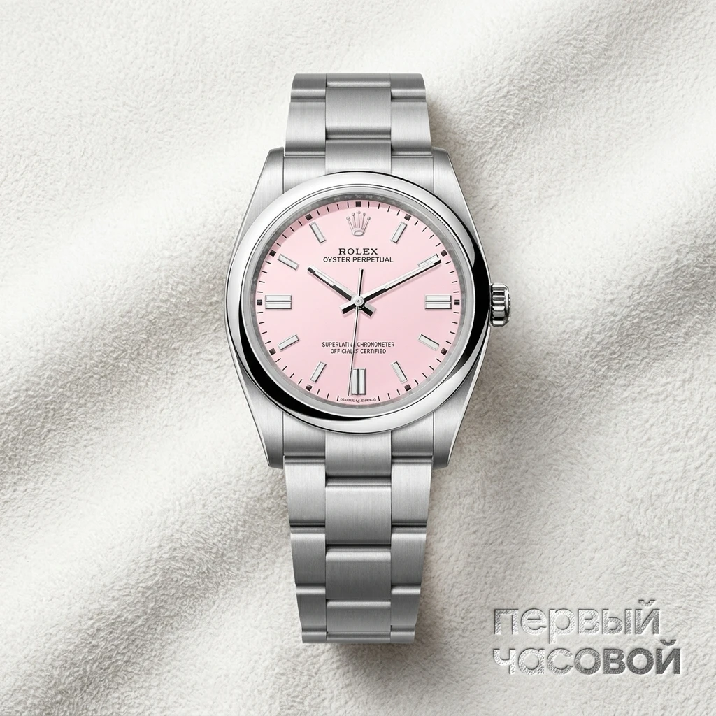 Rolex Oyster Perpetual 36 mm Candy Pink Dial 126000-0008