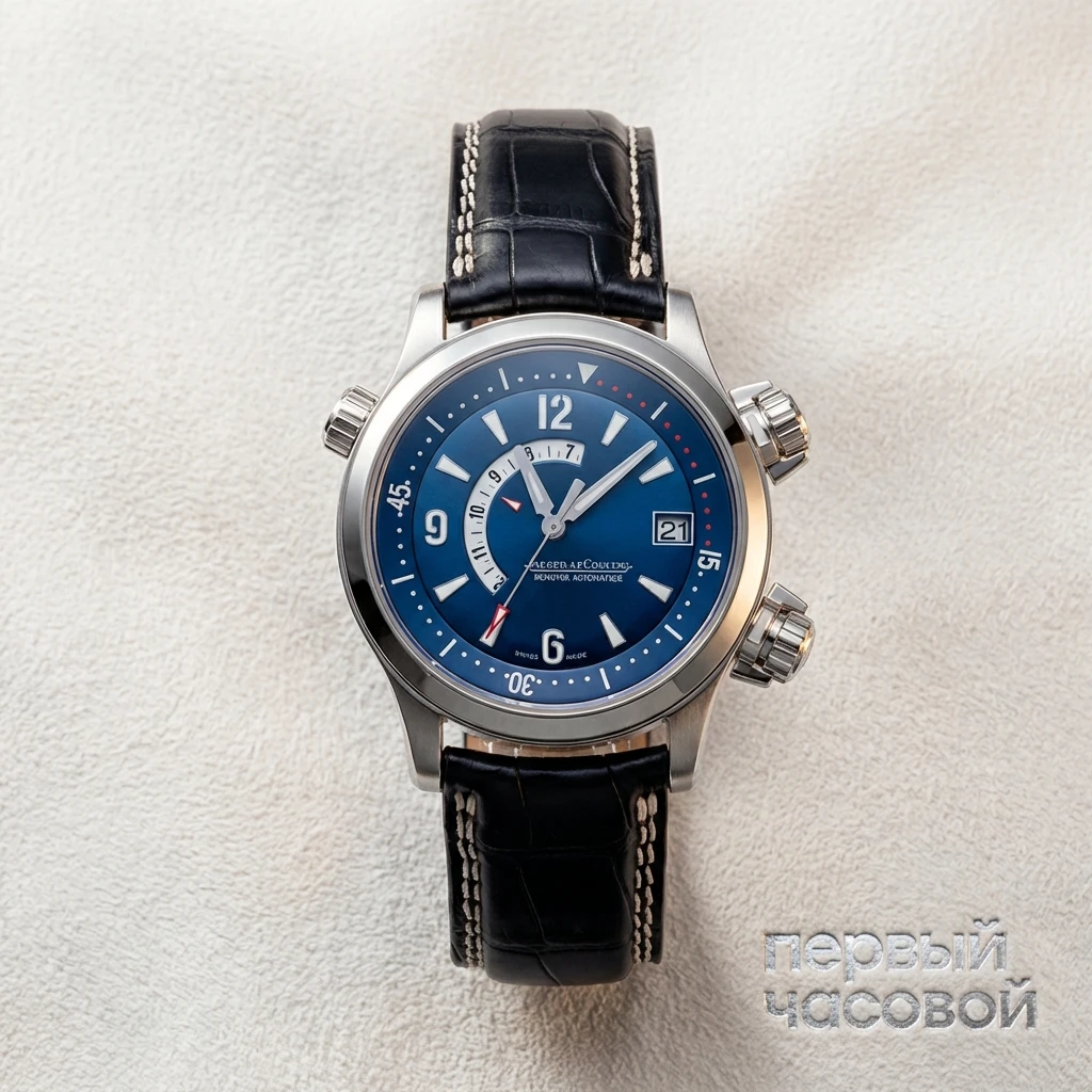 Купить элитные часы Jaeger-LeCoultre Master Compressor Memovox 1000 Hours Platinum 146.6.97: в наличии в Москве!