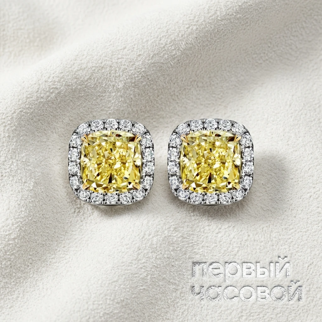 Купить украшение Studio jewelry Серьги 1,00/1,02 Ct. W To X : в наличии в Москве!