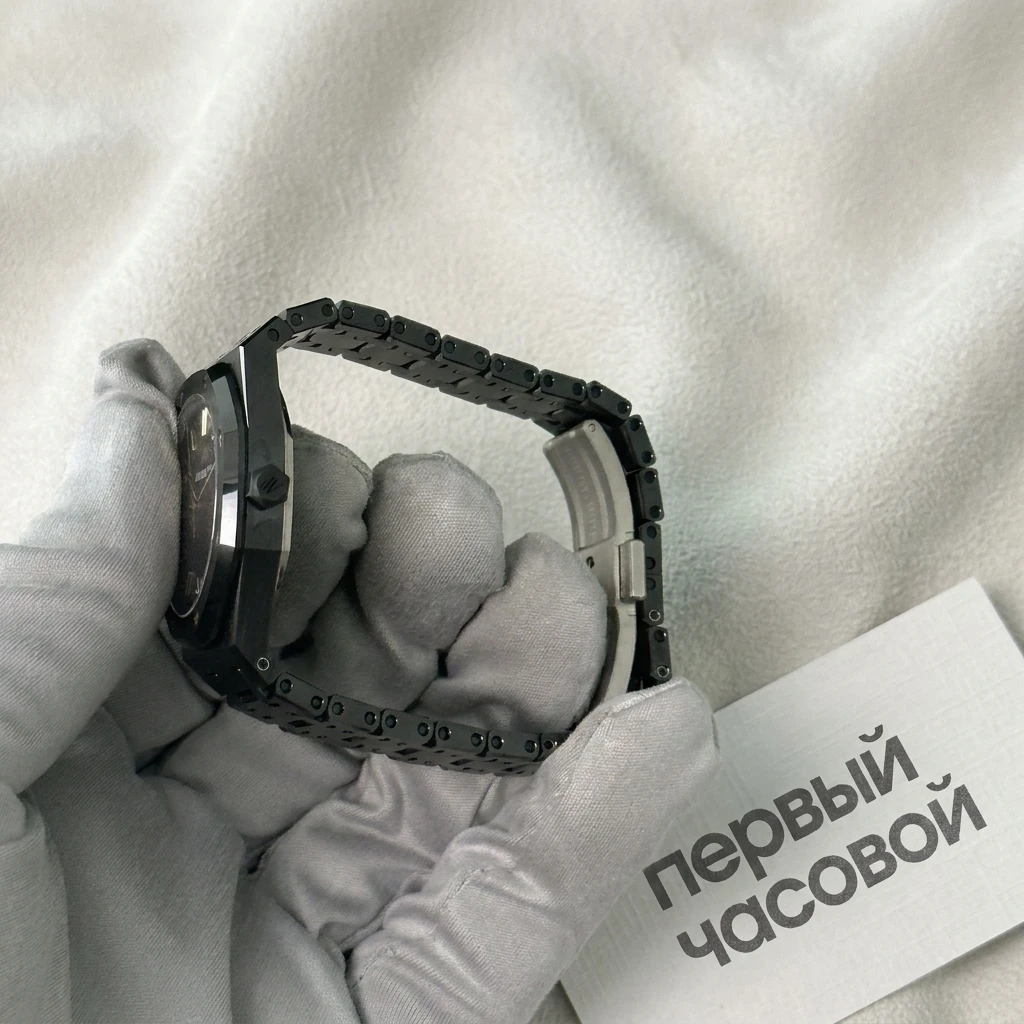 Купить элитные часы Audemars Piguet Royal Oak Black Ceramic 34mm Automatic 77350CE.OO.1266CE.01: в наличии в Москве!