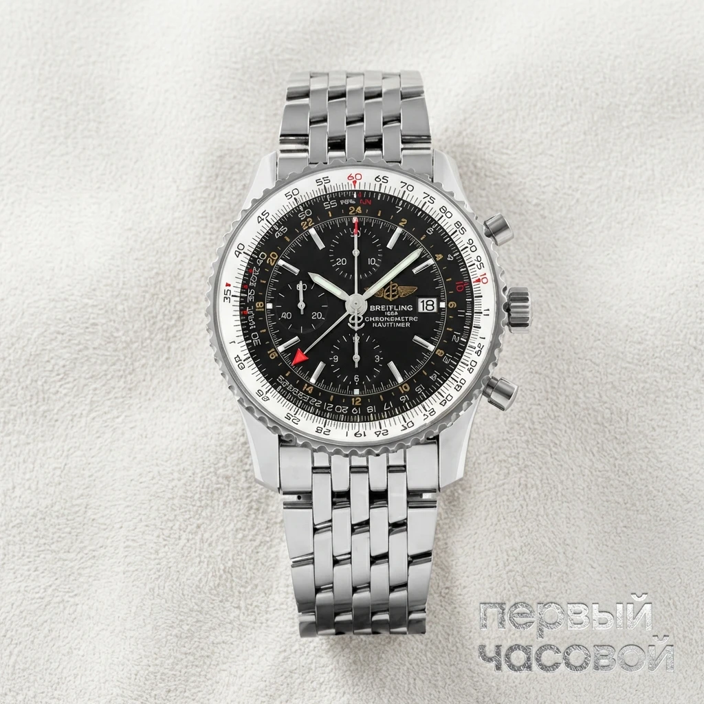 Купить элитные часы Breguet Navitimer World a2432212/b726-ss: в наличии в Москве!