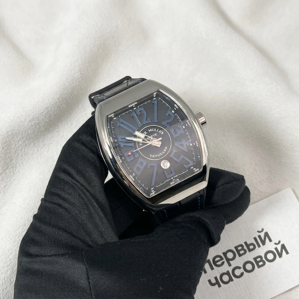 Купить элитные часы Franck Muller Vanguard V 45 Sc Dt Ac Nr  V 45 SC DT AC NR: в наличии в Москве!