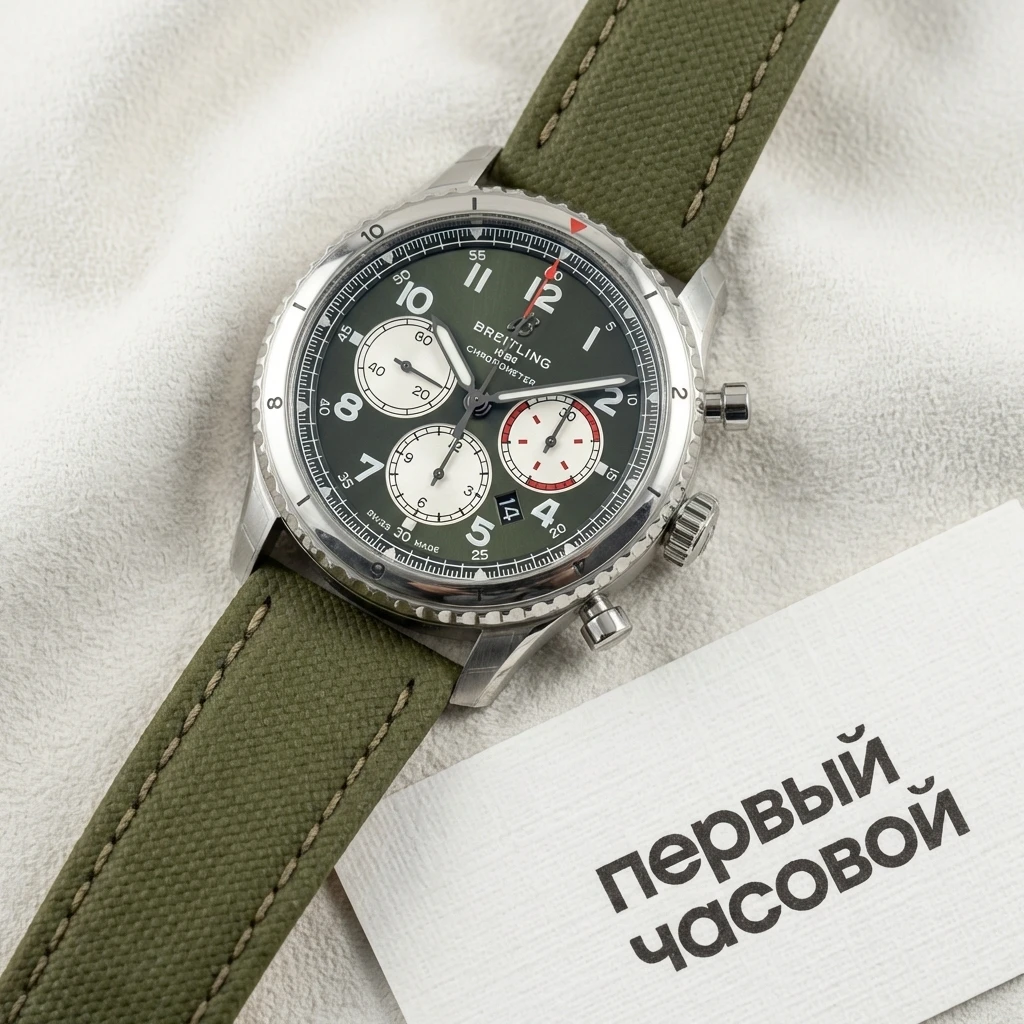Купить элитные часы Breitling AVIATOR 8 B01 CHRONOGRAPH 43 CURTISS WARHAWK AB01192A1L1X2: в наличии в Москве!