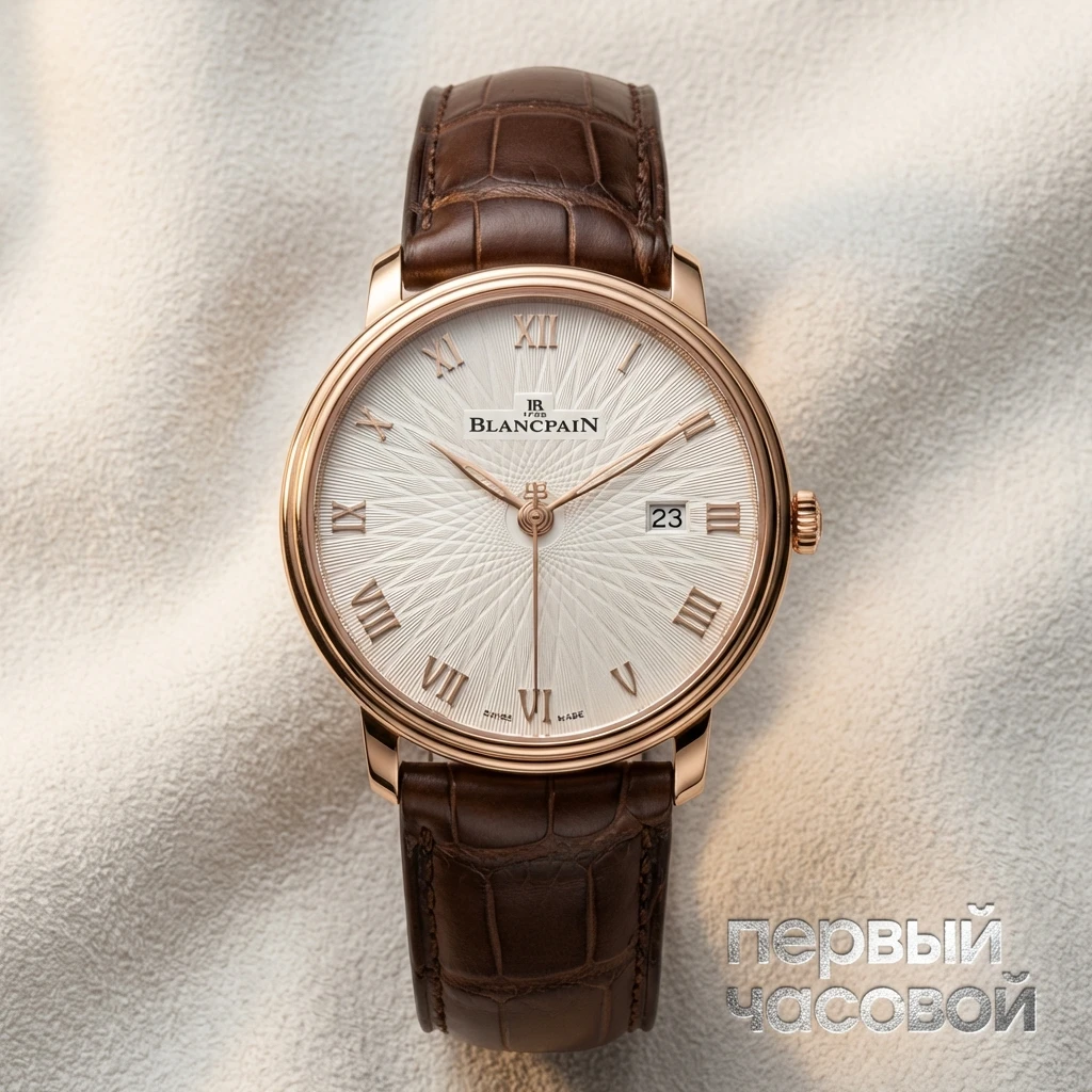 Купить элитные часы Blancpain Villeret Ultra-Slim 6651C 3642 55A: в наличии в Москве!