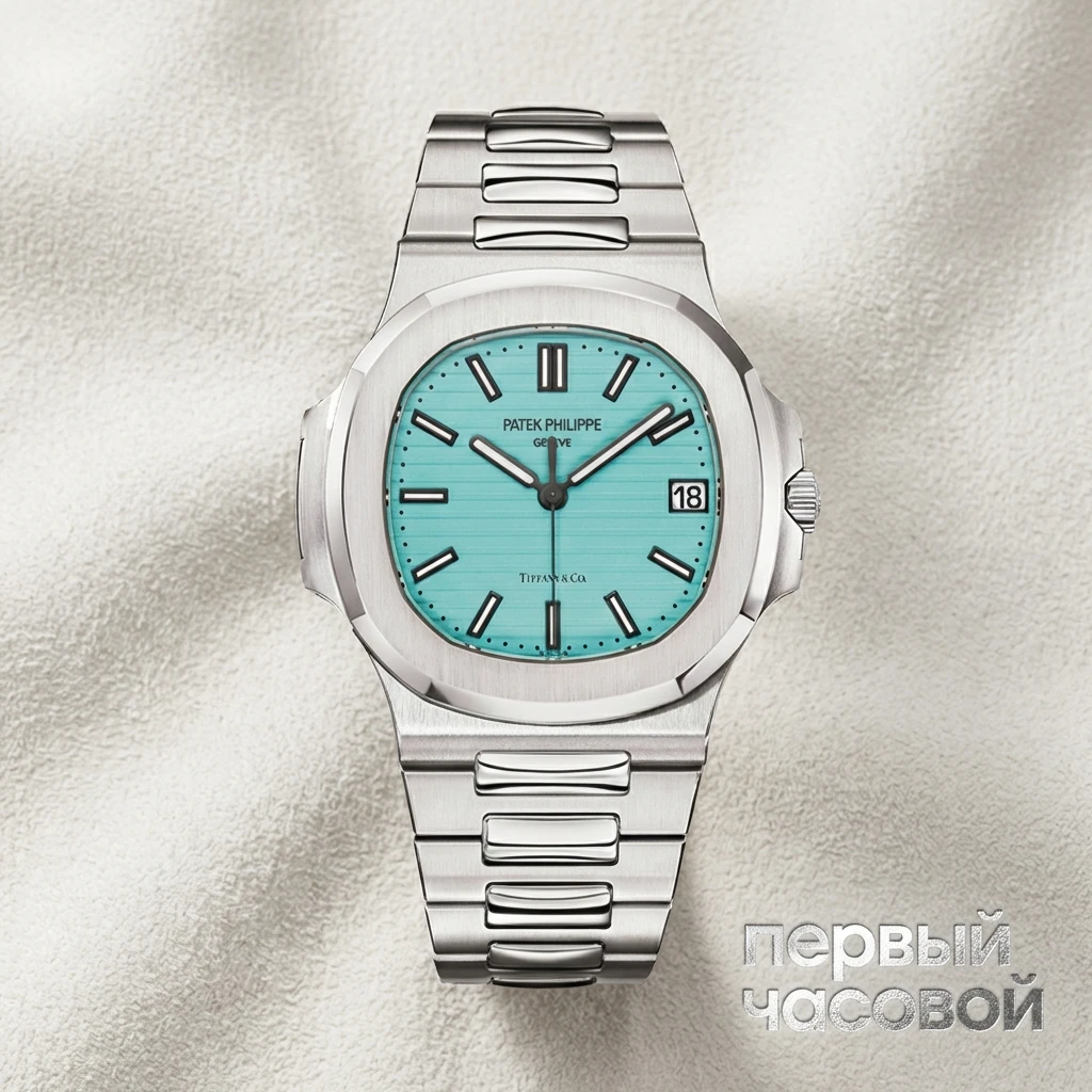Купить элитные часы Patek Philippe Nautilus Custom Tiffany Dial 5711/1A: в наличии в Москве!