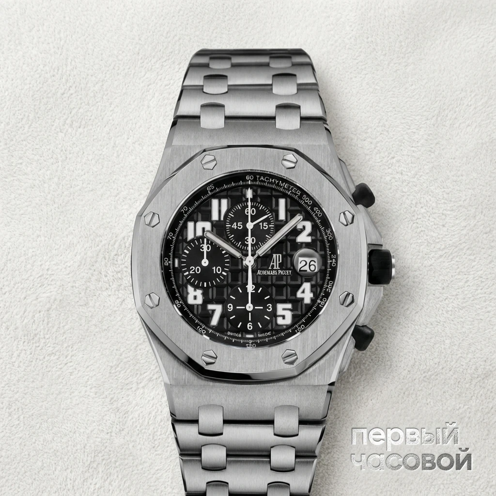 Купить элитные часы Audemars Piguet Offshore Chronograph 42 mm 25721TI.OO.1000TI.06: в наличии в Москве!