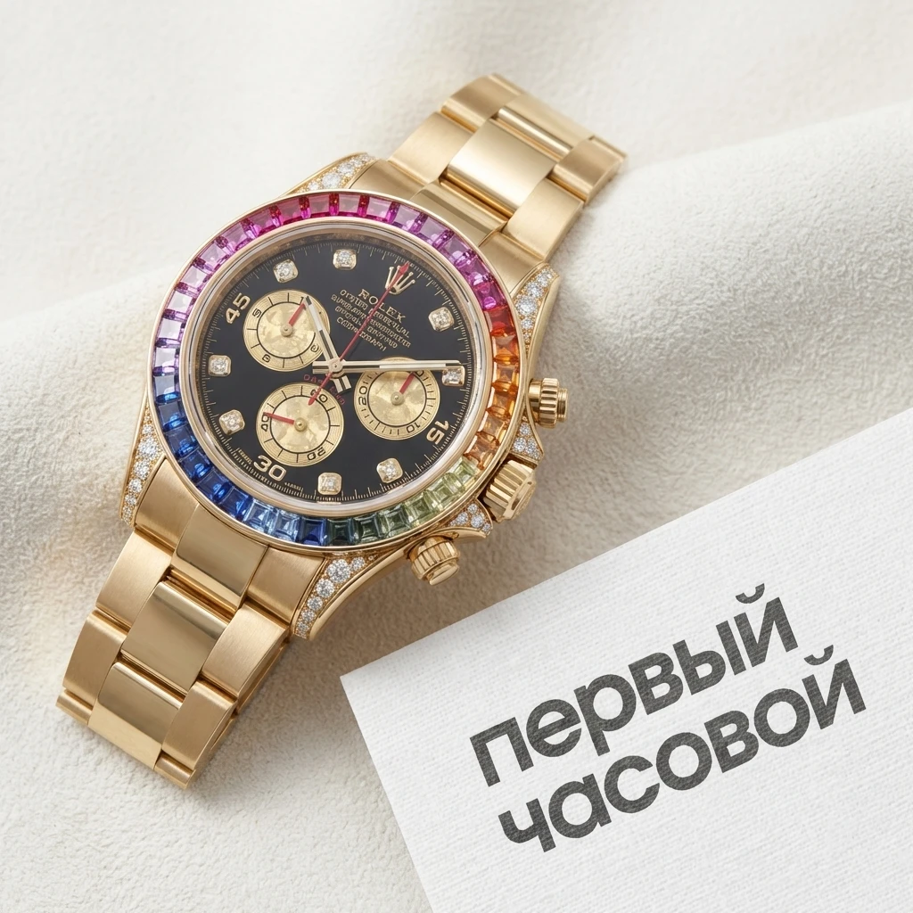 Rolex Oyster Perpetual Cosmograph Daytona Rainbow Custom 116528 — фото 2