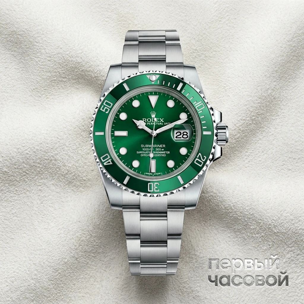 Купить элитные часы Rolex Submariner Green Hulk 2020 116610LV: в наличии в Москве!