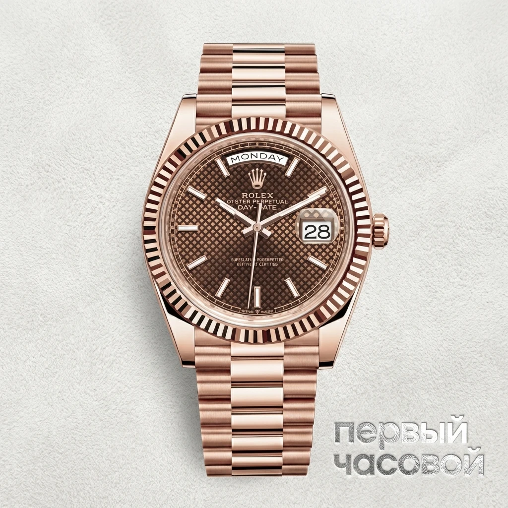 Rolex Day-Date Rose Gold Chocolate Dial 2021 228235