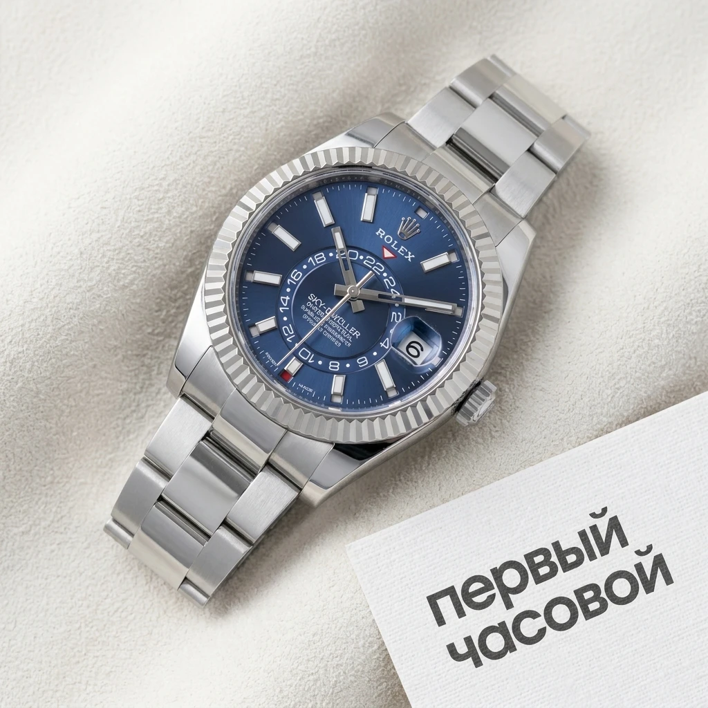 Rolex Sky-Dweller Steel Blue Dial 326934 — фото 6