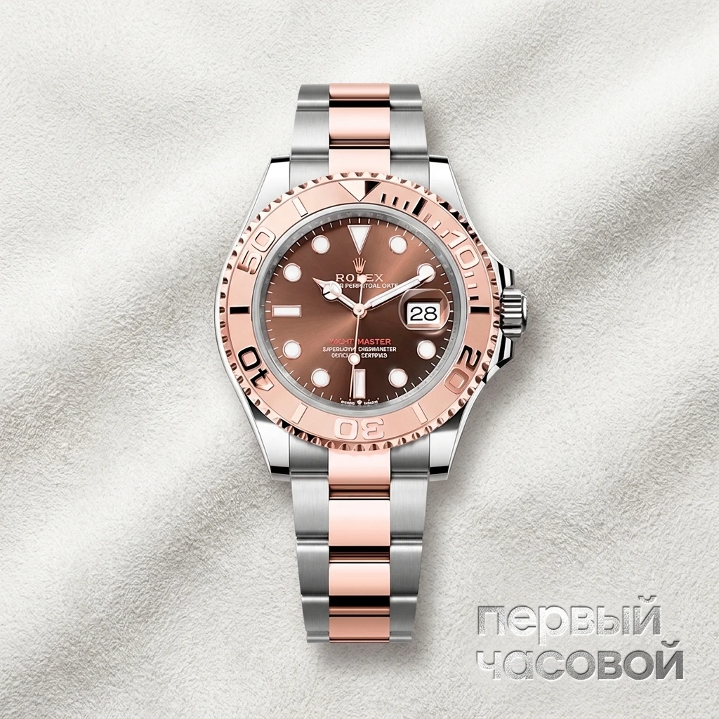 Rolex Yacht-Master Steel & Rose Gold Chocolate Dial 40 mm 116621