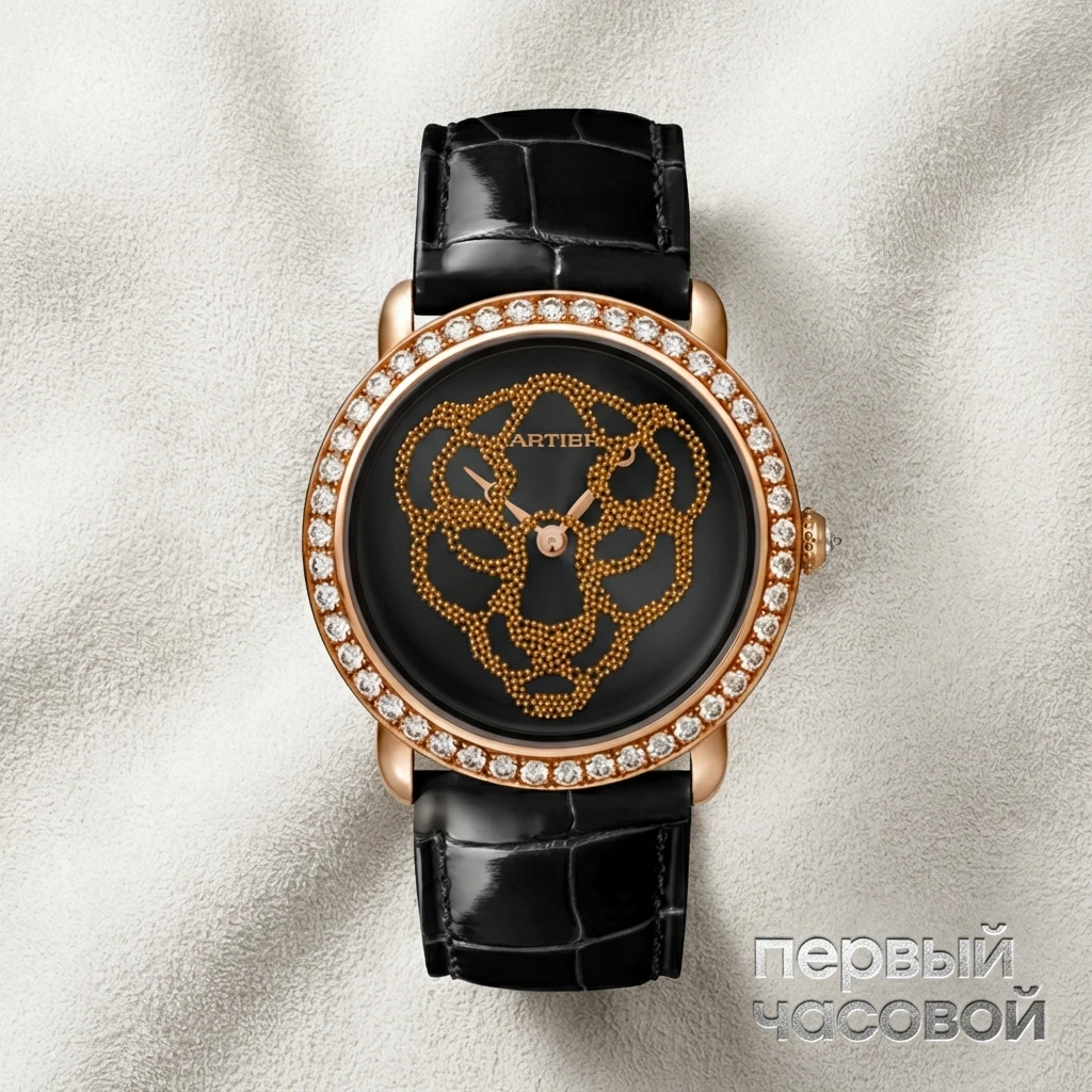 Купить элитные часы Cartier Révélation d'une Panthère Rose Gold and Diamonds HPI01259: в наличии в Москве!