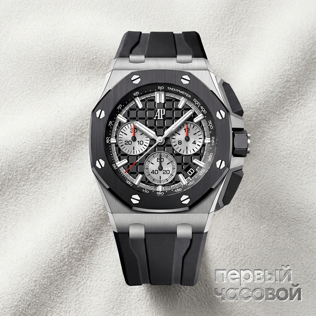 Купить элитные часы Audemars Piguet Royal Oak Offshore Selfwinding Chronograph 43mm Black 26420SO.OO.A002CA.01: в наличии в Москве!