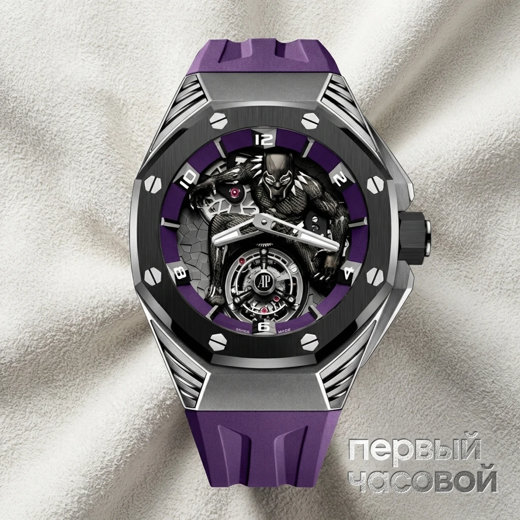Купить элитные часы Bovet Royal Oak Concept Black Panther Flying Tourbillon 26620IO.OO.D077CA.01: в наличии в Москве!