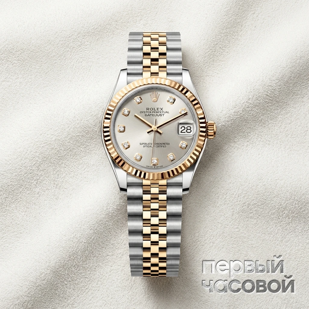 Rolex Datejust 31 mm Steel & Yellow Gold Silver Dial 278273