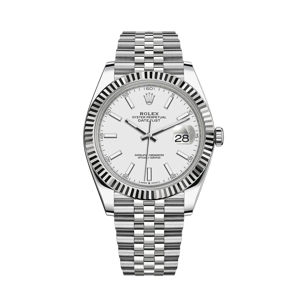 Купить элитные часы Rolex Datejust 41mm White Dial  126334: в наличии в Москве!