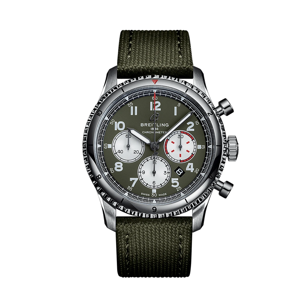 Купить элитные часы Breitling AVIATOR 8 B01 CHRONOGRAPH 43 CURTISS WARHAWK AB01192A1L1X2: в наличии в Москве!
