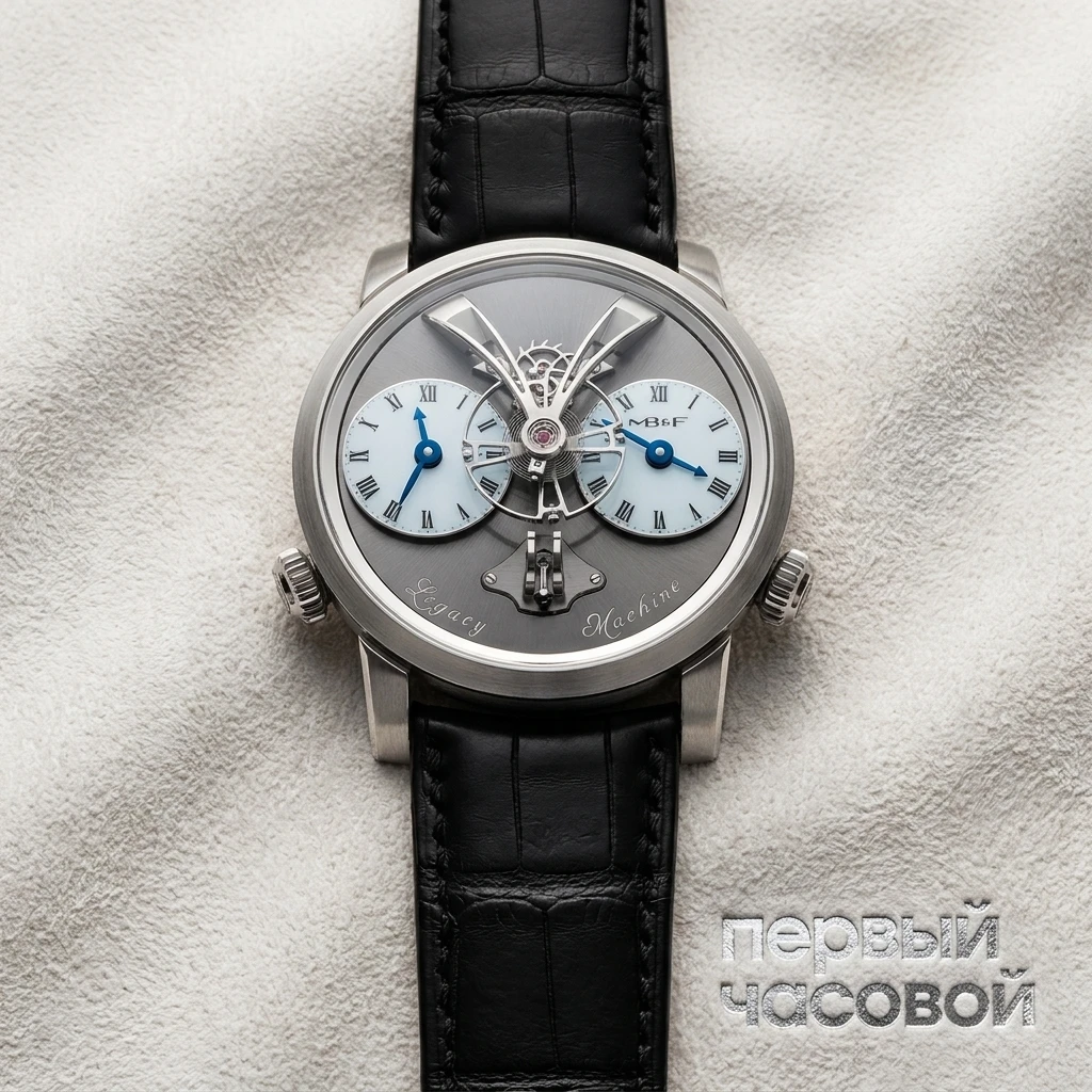 MB&F Legacy Machine No.1 White Gold 01.WL.W