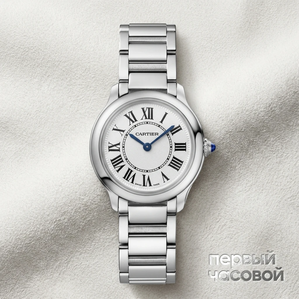 Купить элитные часы Cartier Ronde Must de WSRN0033: в наличии в Москве!