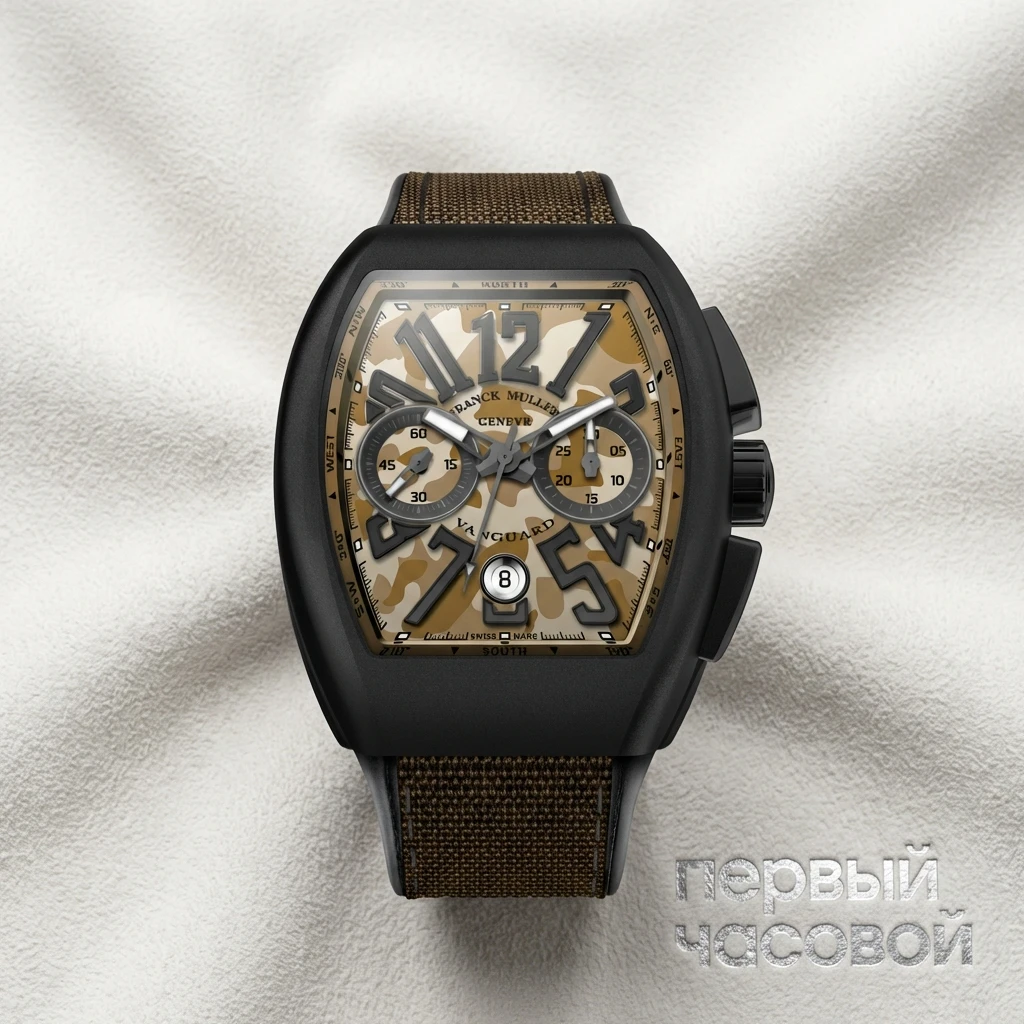 Купить элитные часы Franck Muller Mens Collection Vanguard Camouflage V 45 CC DT CAMOU Hacks: в наличии в Москве!