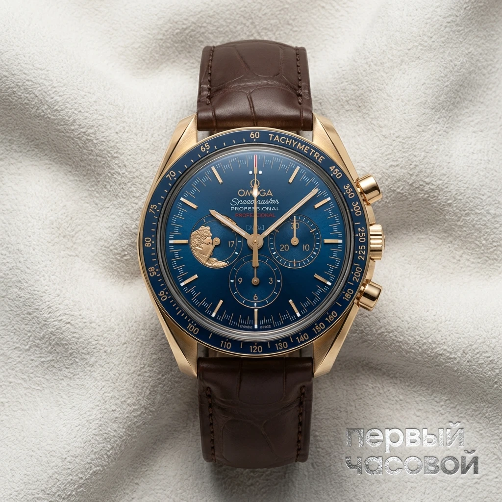 Купить элитные часы Omega Speedmaster Moonwatch Apollo 17 45th Anniversary Gene Cernan 311.63.42.30.03.001 : в наличии в Москве!
