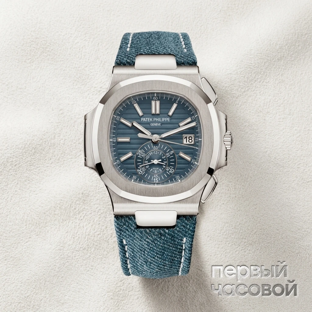 Купить элитные часы Patek Philippe Nautilus Chronograph White Gold  5980/60G-001: в наличии в Москве!