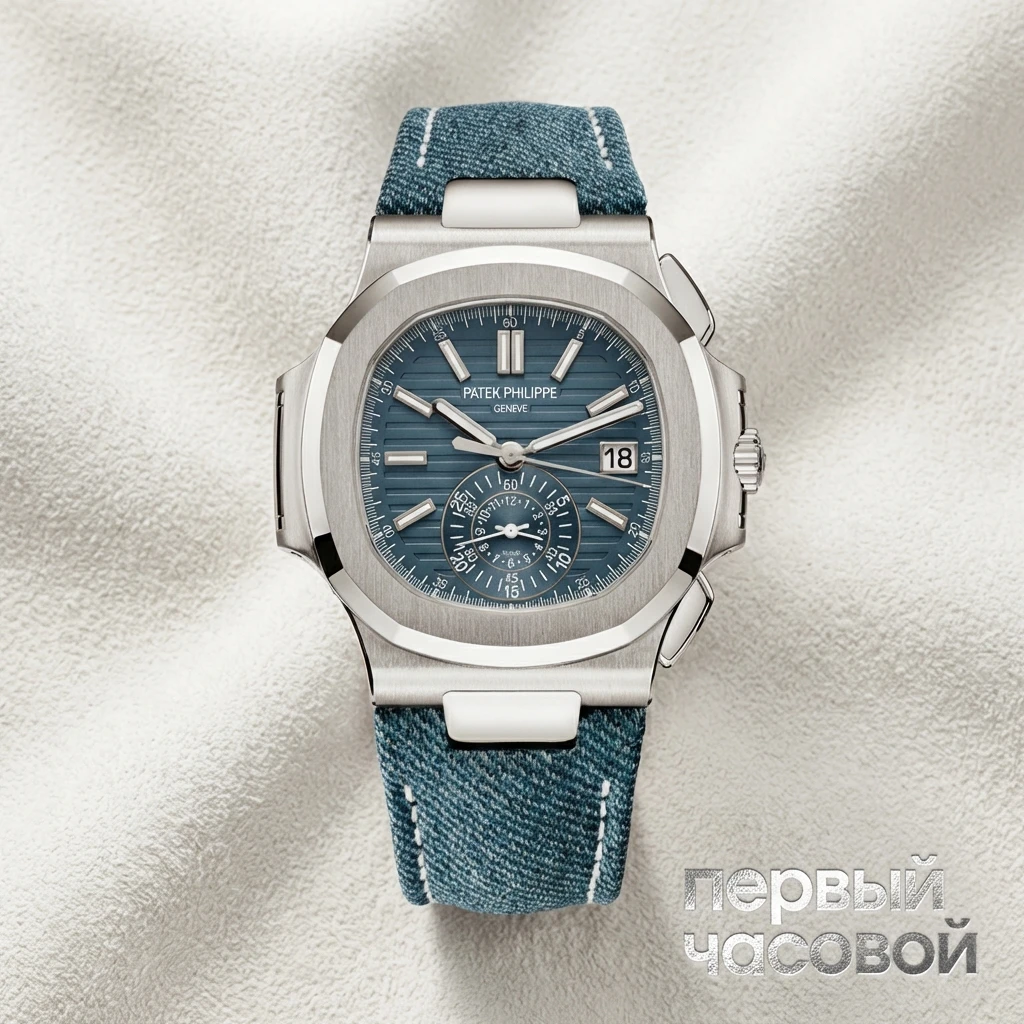 Patek Philippe Nautilus Chronograph White Gold 5980/60G-001