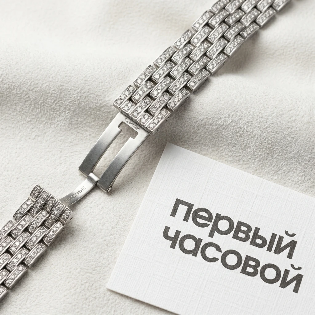 Купить элитные часы Cartier Small Panthere De Cartier Custom Diamonds Full Pave HPI01801 FIX: в наличии в Москве!