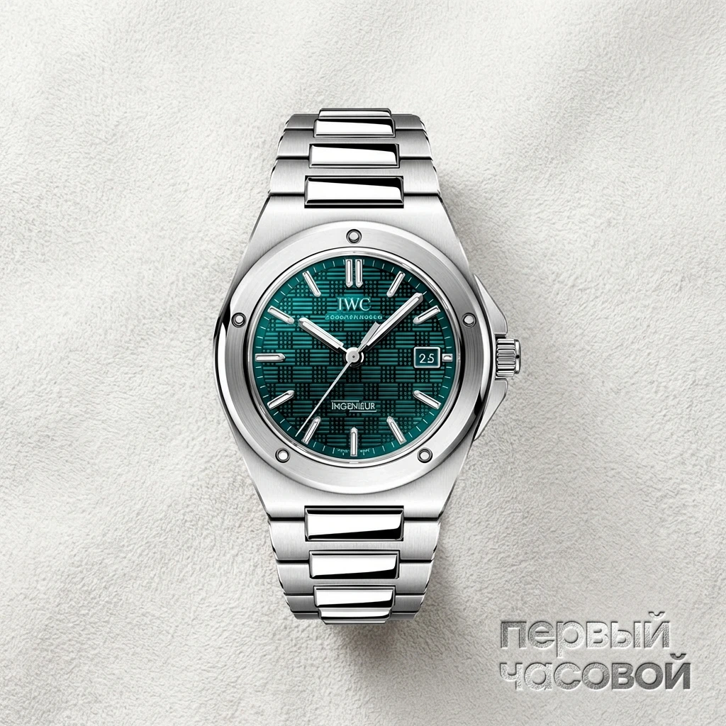 Купить элитные часы Iwc Ingenieur 40Mm Automatic Watch Green Dial IW328903: в наличии в Москве!