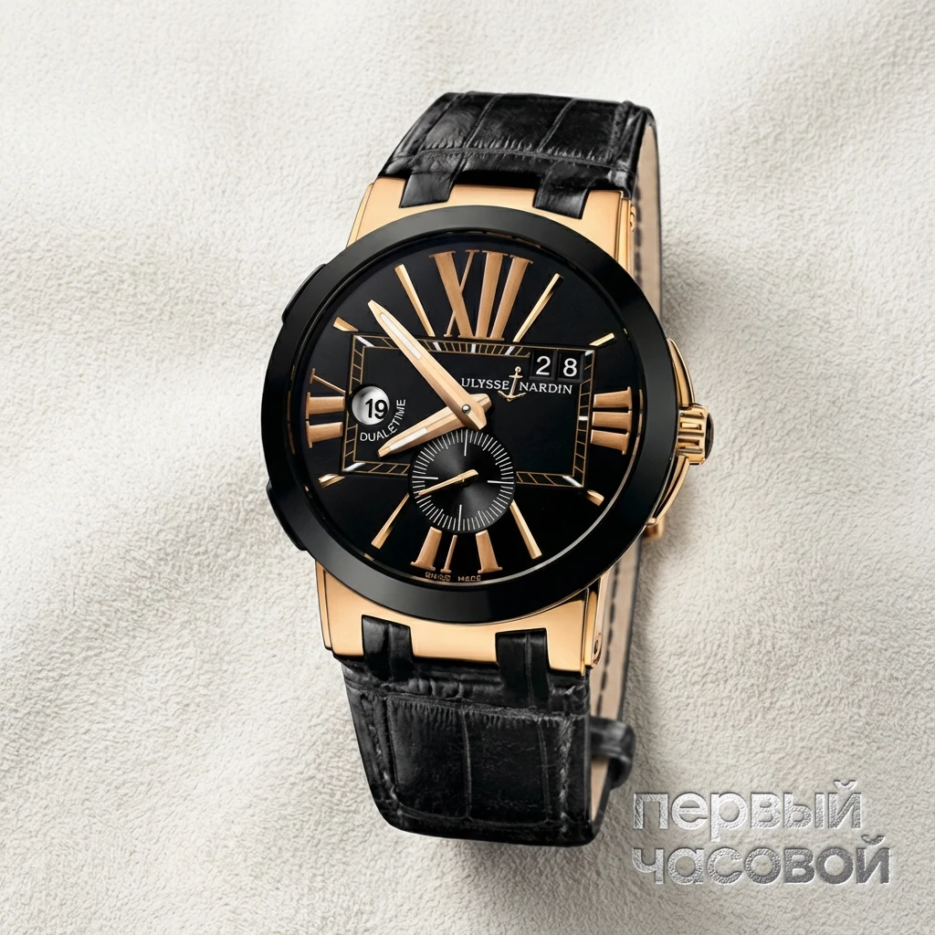 Купить элитные часы Ulysse N Executive Dual Time 246-00-42: в наличии в Москве!