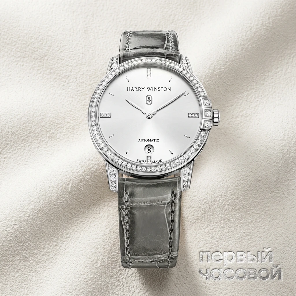 Купить элитные часы Harry Winston Midnight Automatic 36Mm MIDAHD36WW001: в наличии в Москве!