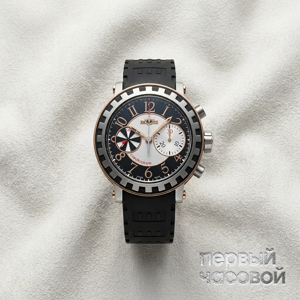 Купить элитные часы DeWitt Academia Chronographe Sequentiel AC.6005.28A.M003: в наличии в Москве!